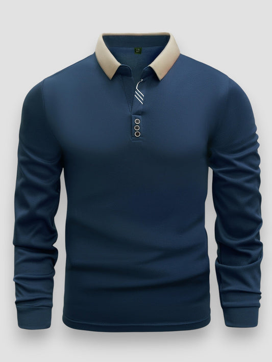 Wisley - Long Sleeve Polo Shirt