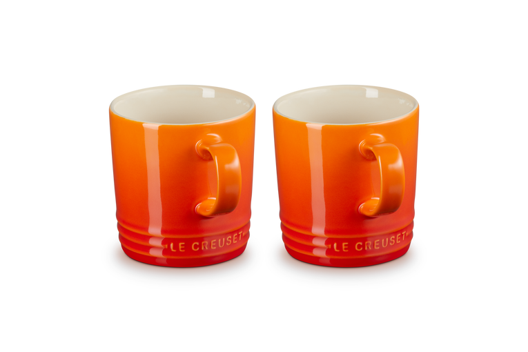 Stoneware Set of 2 Mugs