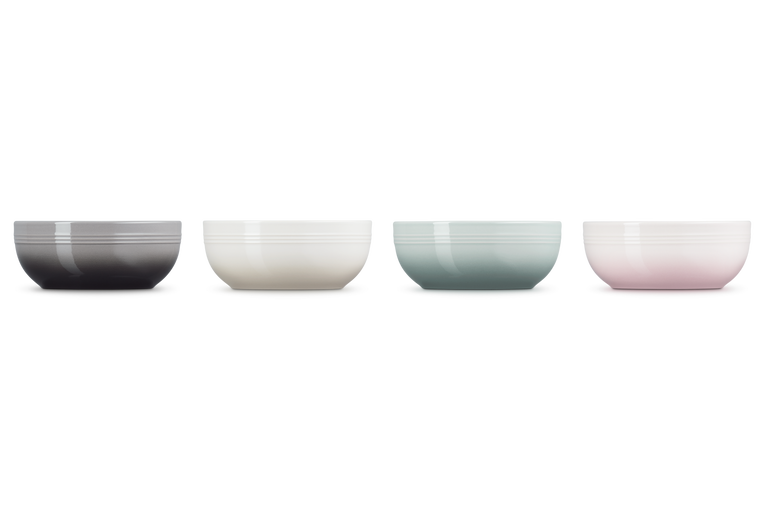 Stoneware Coupe Set of 4 Cereal Bowls